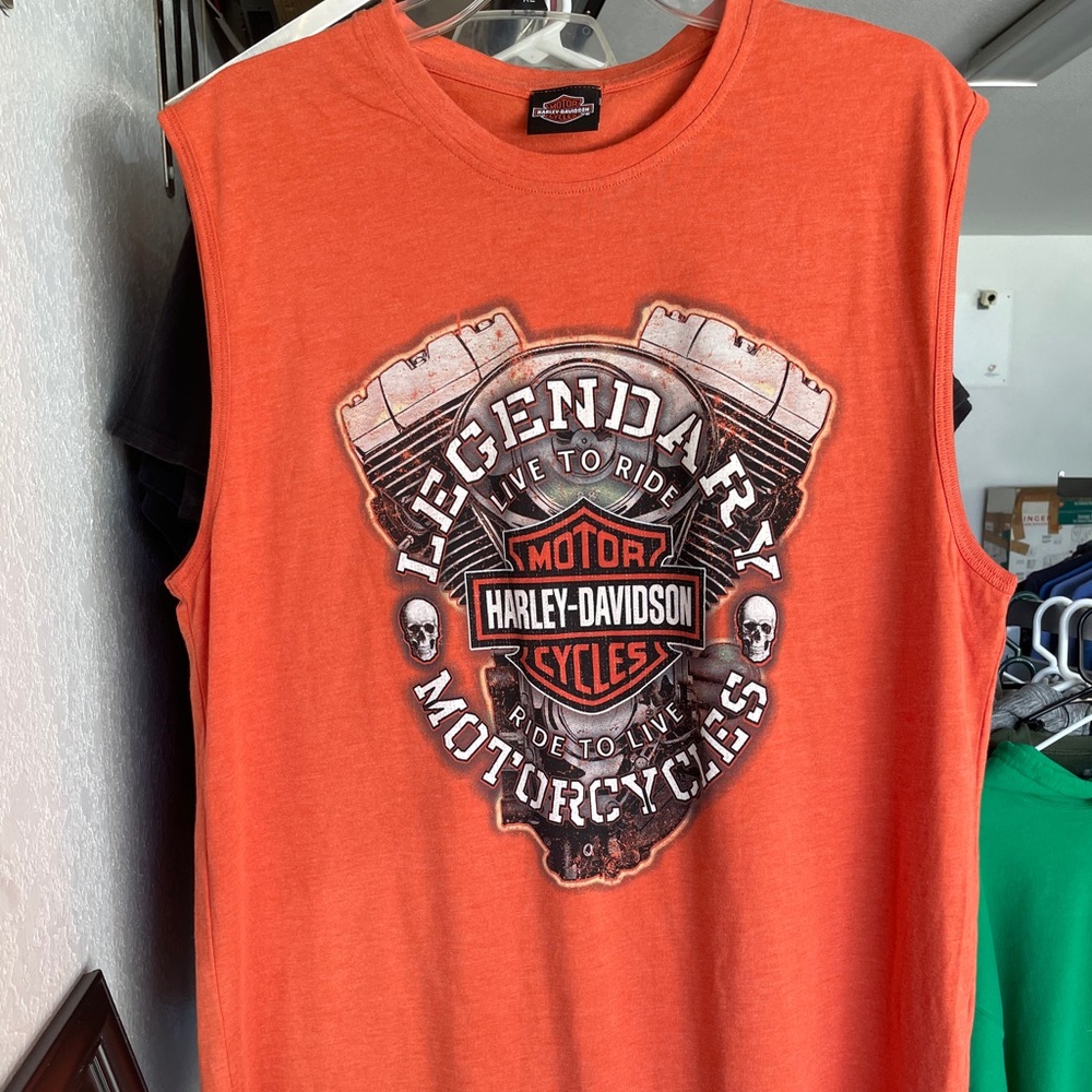 🔴SOLD🔴Harley Davidson Sleeveless T shirt